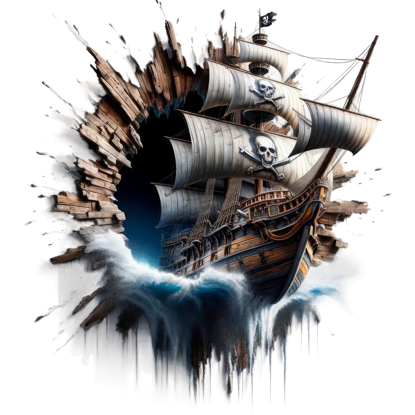 3D Piratenschiff #4