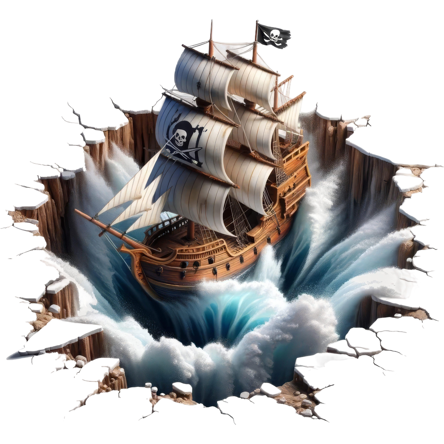 3D Piratenschiff #7