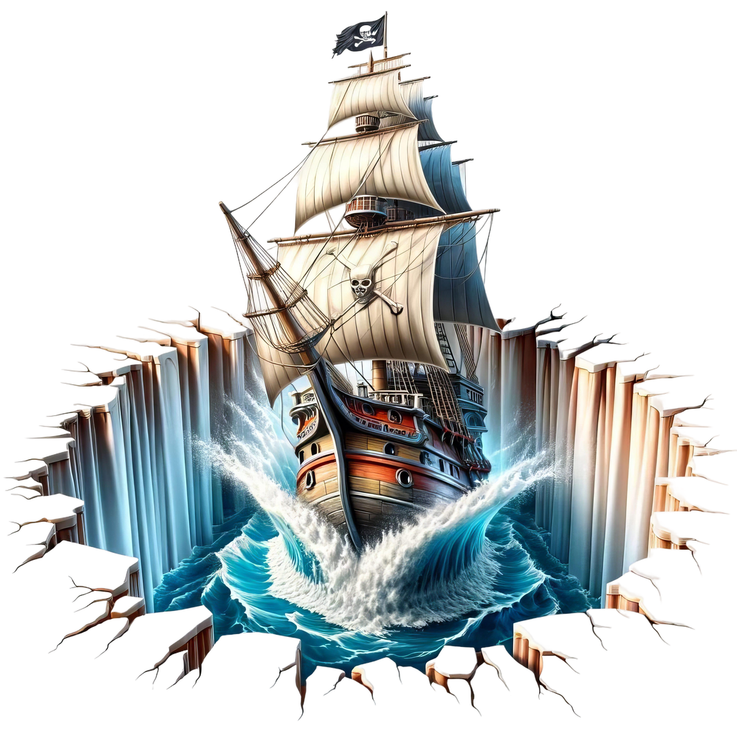 3D Piratenschiff #8