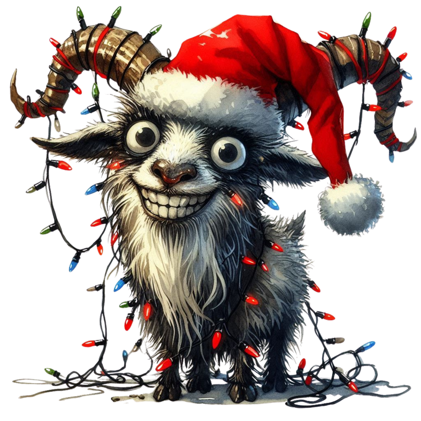 lustige Weihnachtstiere, Weihnachten, Lichterkette, Tiere, funny #8