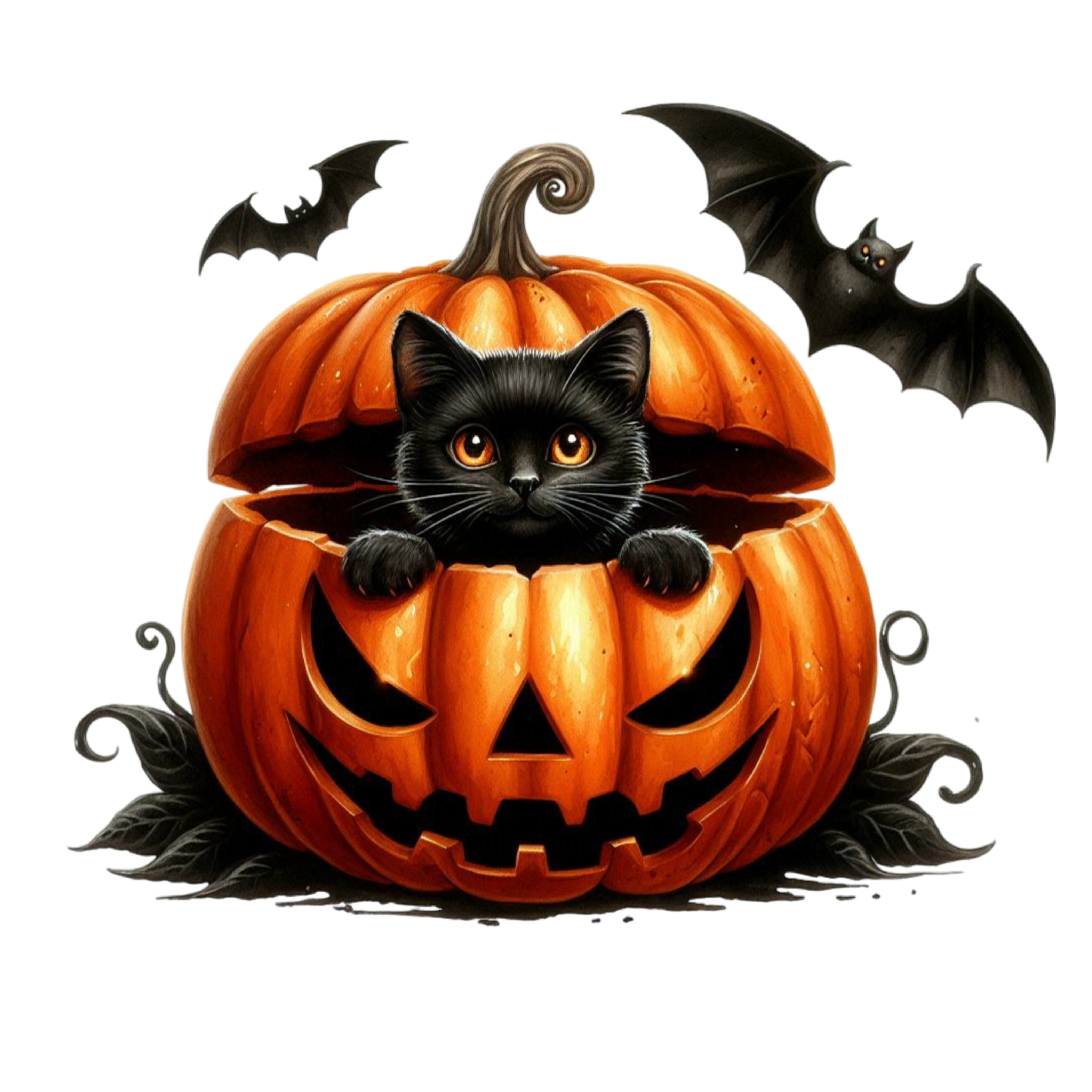 Halloween Katze #6