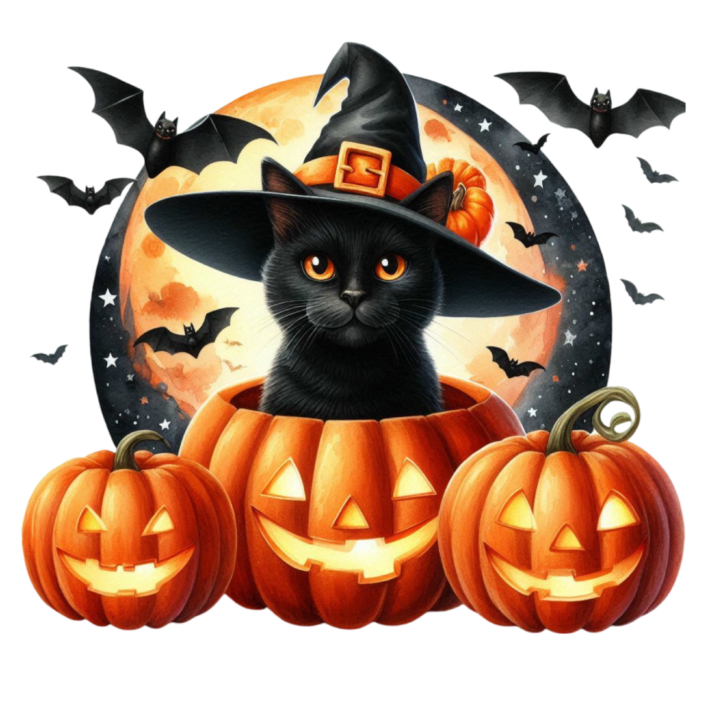 Halloween Katze #10