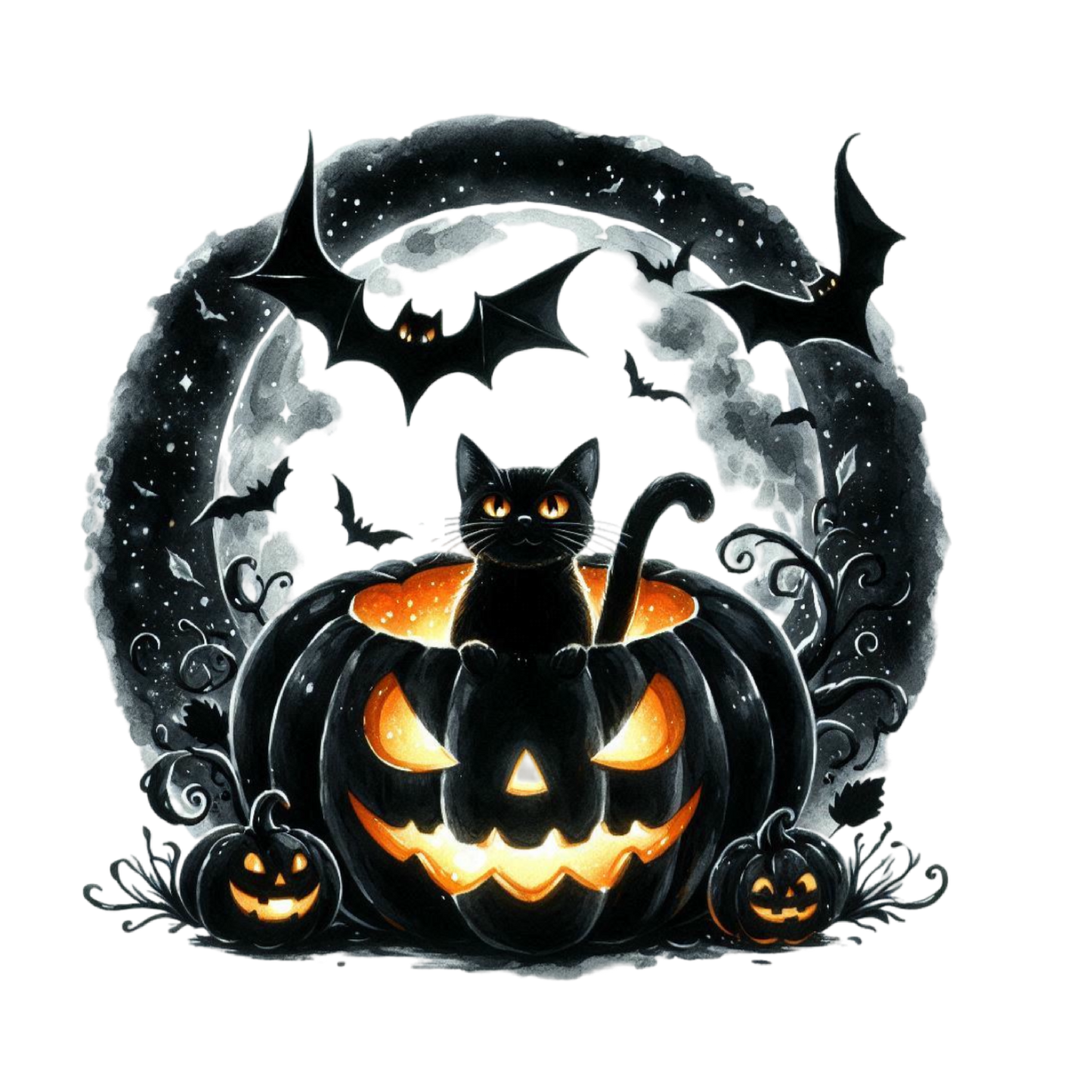 Halloween Katze #4