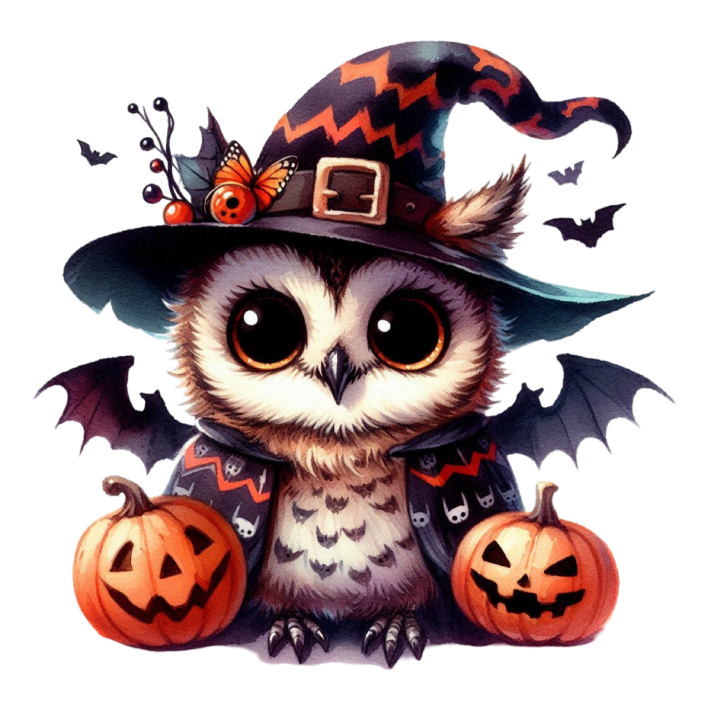 Halloween Eule #3