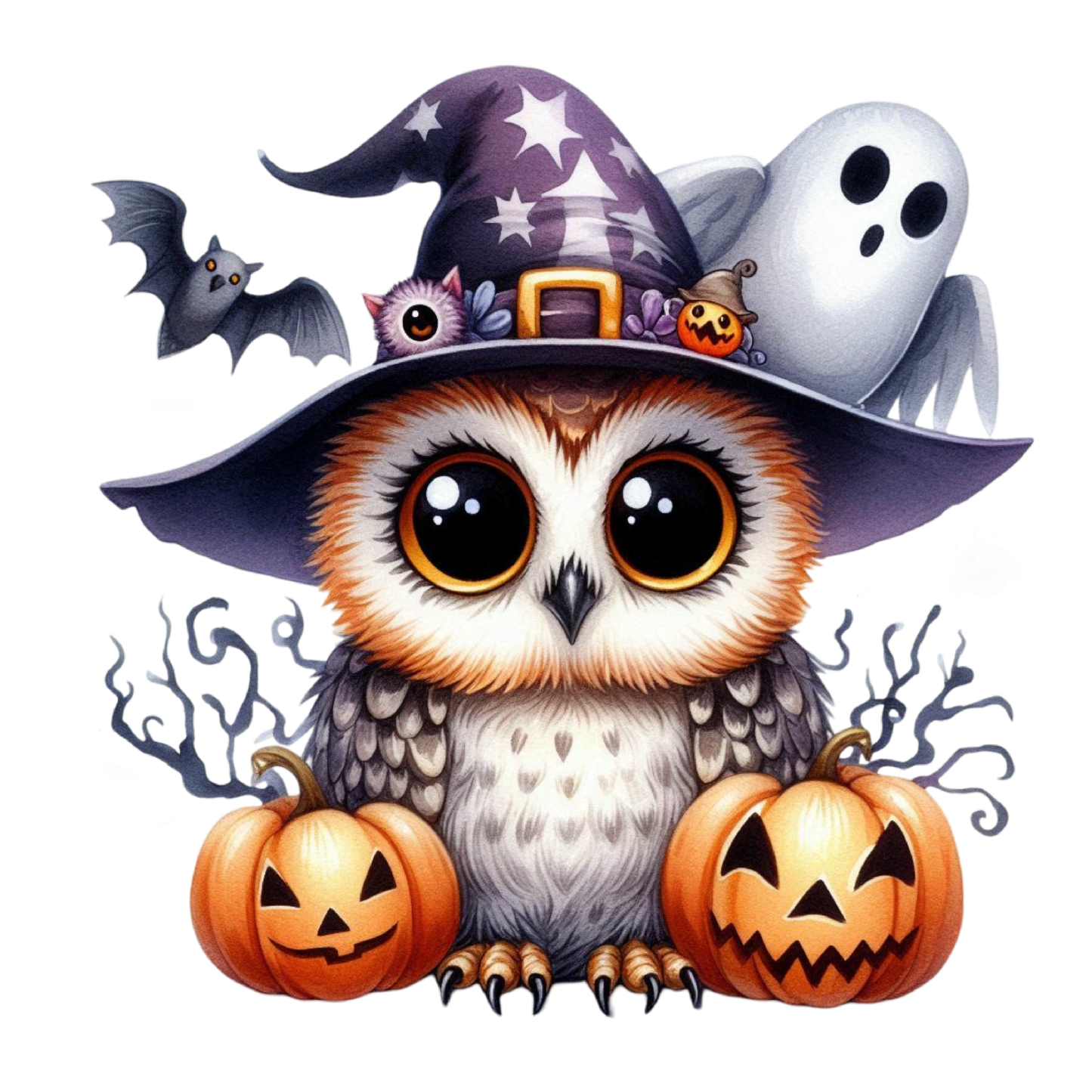 Halloween Eule #4