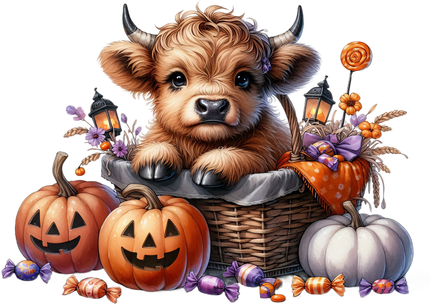 Halloween Kuh #1
