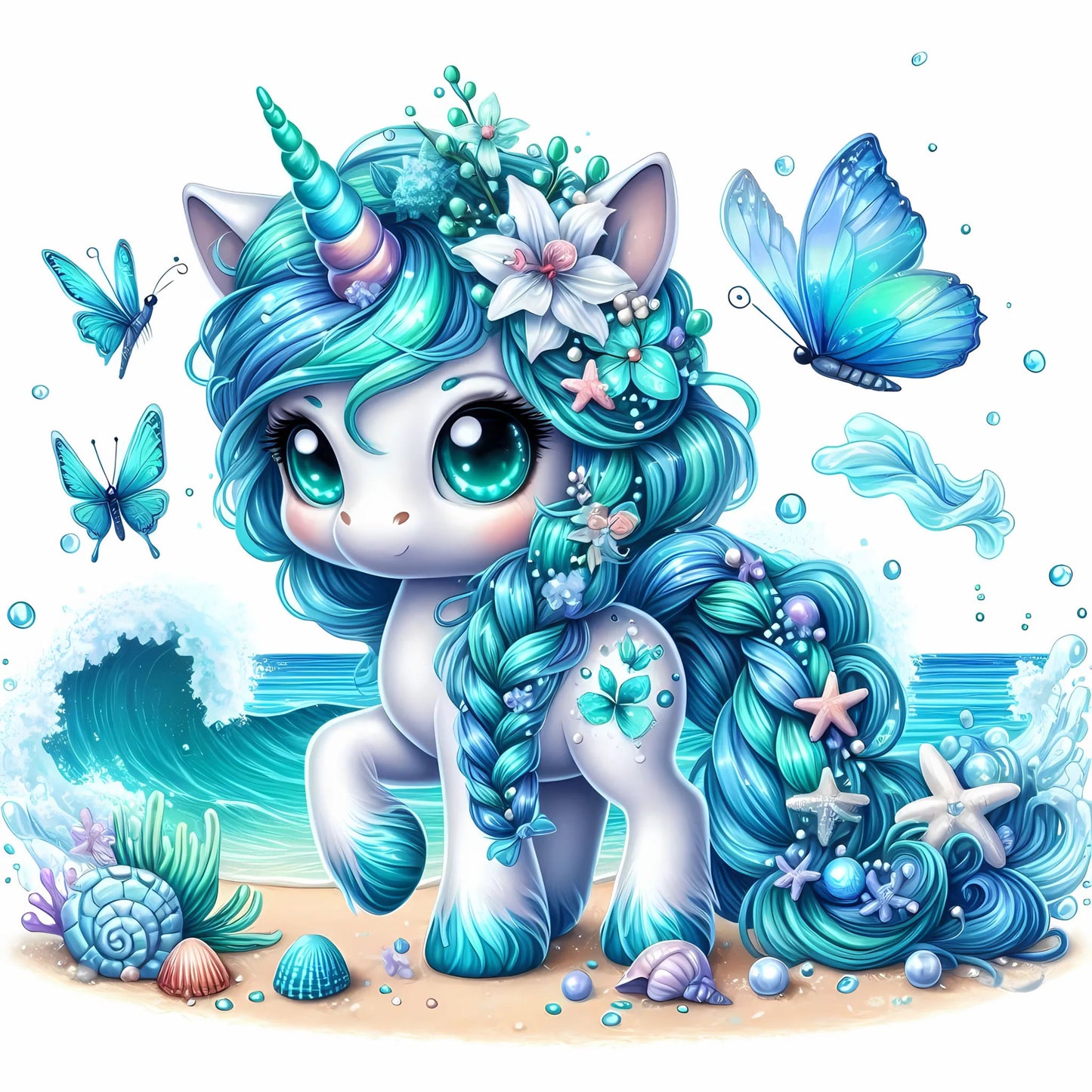 Einhorn Ozean #2