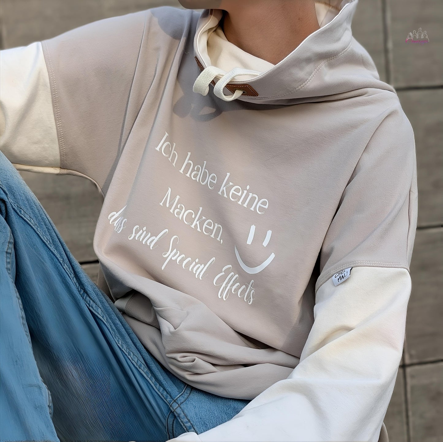 Spruch "Ich habe keine Macken, dass sind Special Effects"