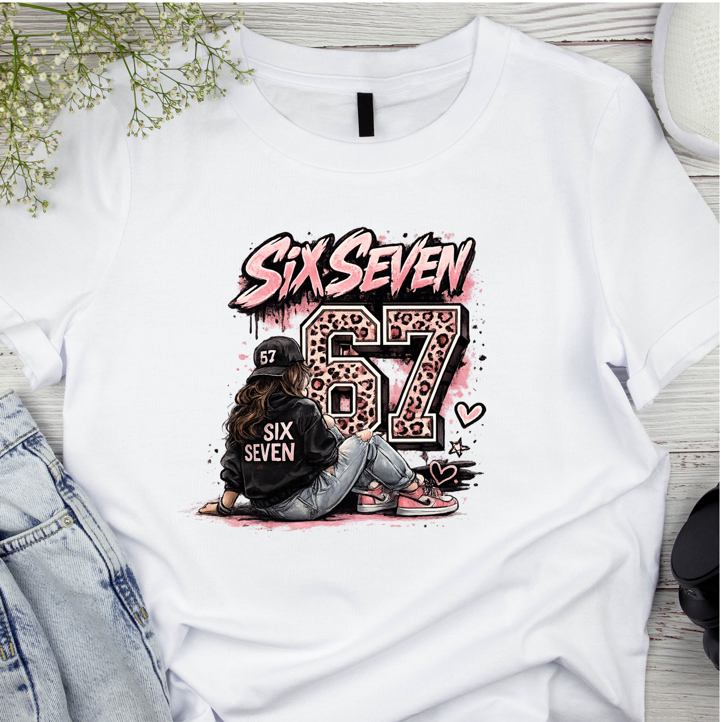 Bügelbild SixSeven, 67, bunt, farbig, cool #5