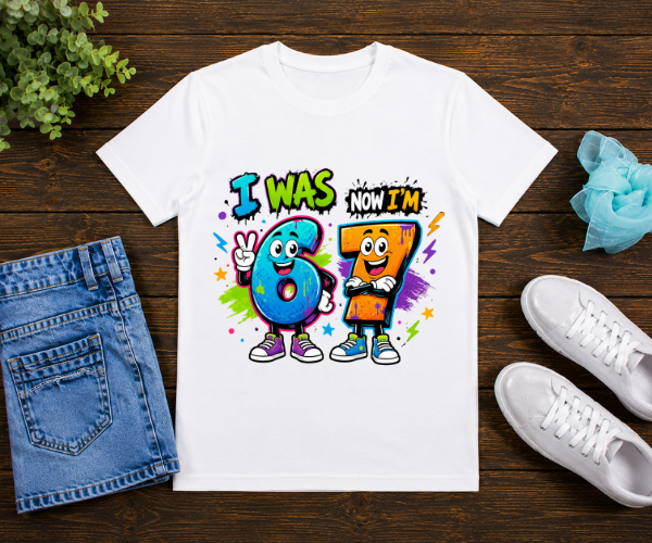 Bügelbild SixSeven, 67, bunt, farbig, cool #13