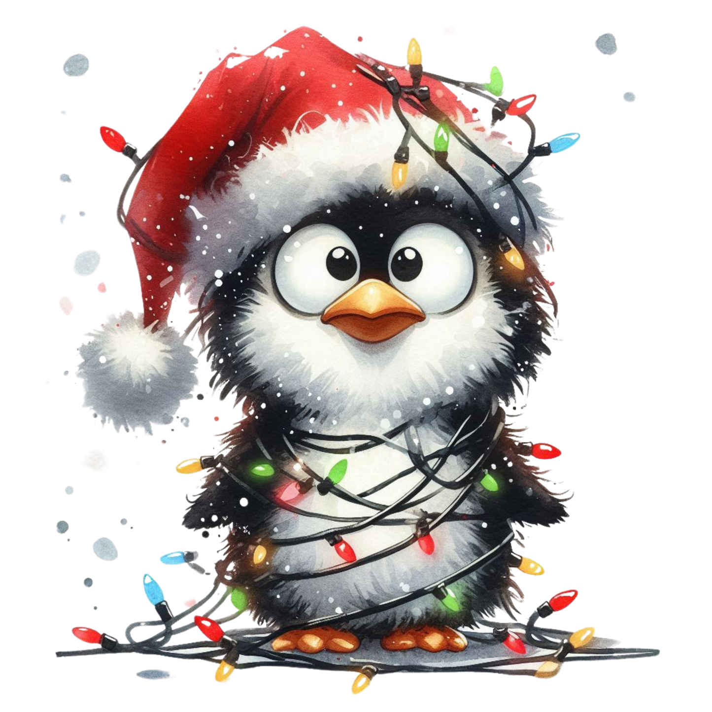 lustige Weihnachtstiere, Weihnachten, Lichterkette, Tiere, funny #5