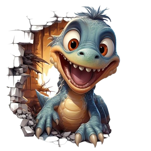 3D Wand Dino #3