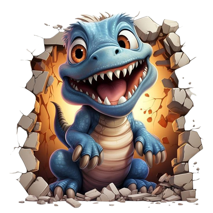 3D Wand Dino #2