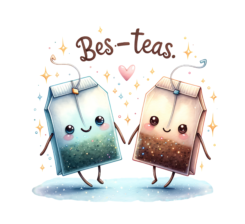 Tassendesign Teebeutel "Bes teas"