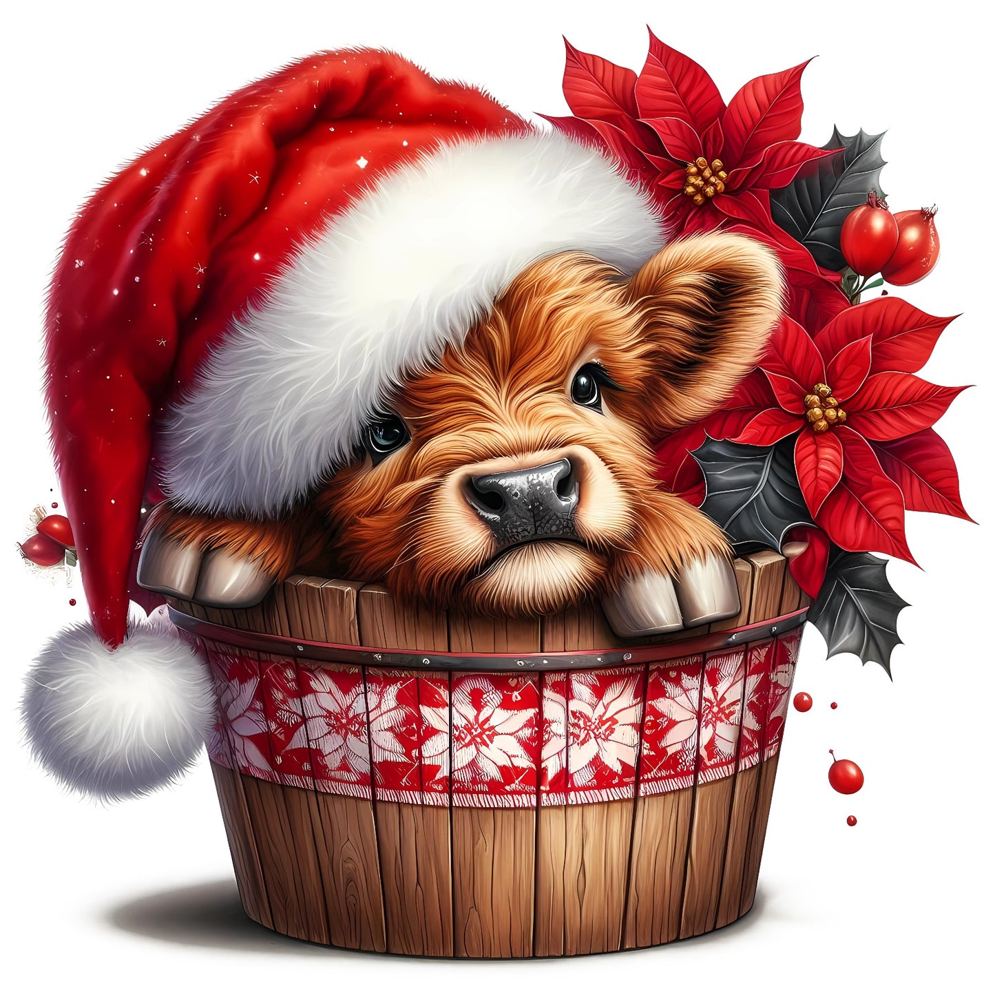 Weihnachtstiere Kuh#11