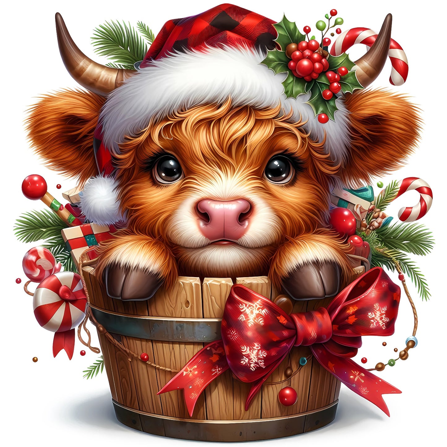 Weihnachtstiere Kuh#27