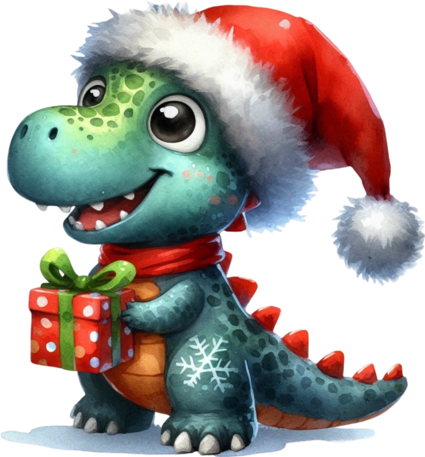 Weihnachtstiere Dino#8