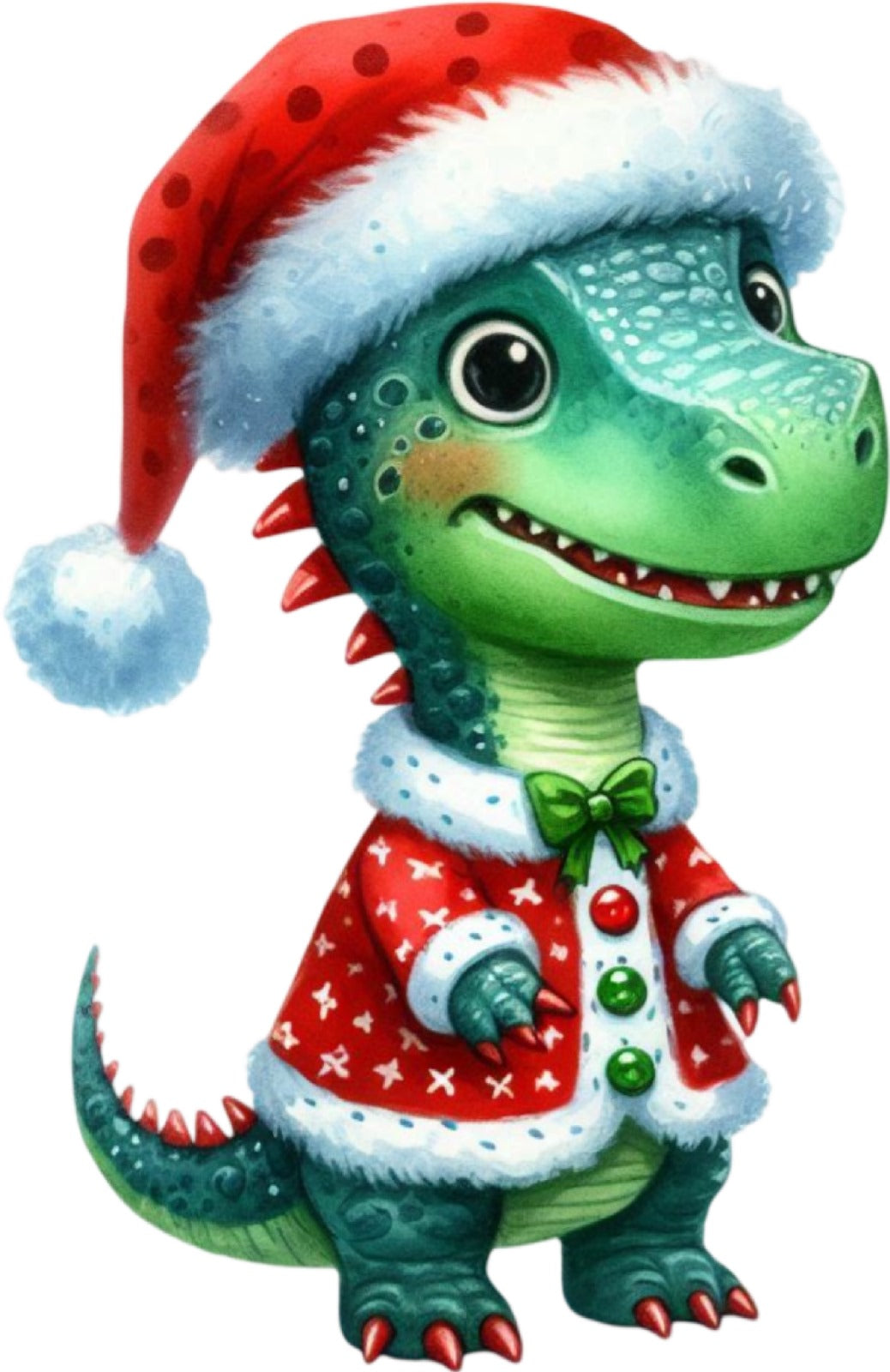 Weihnachtstiere Dino#14