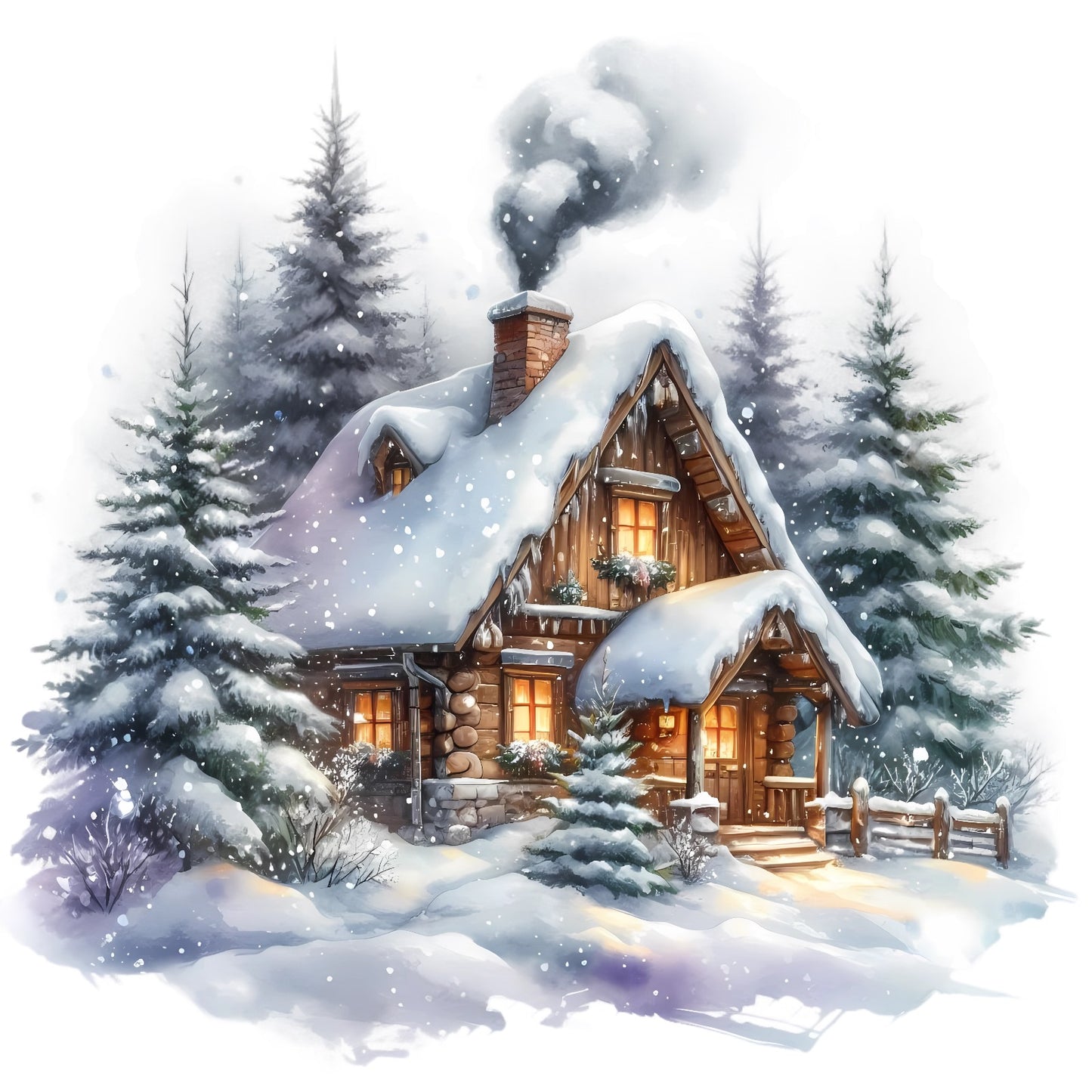 Wintermotive blau; Winter; Weihnachten #4