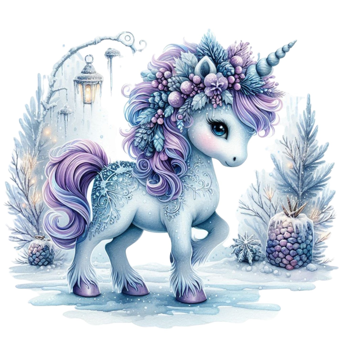 Wintereinhorn; Eis; Winter #9