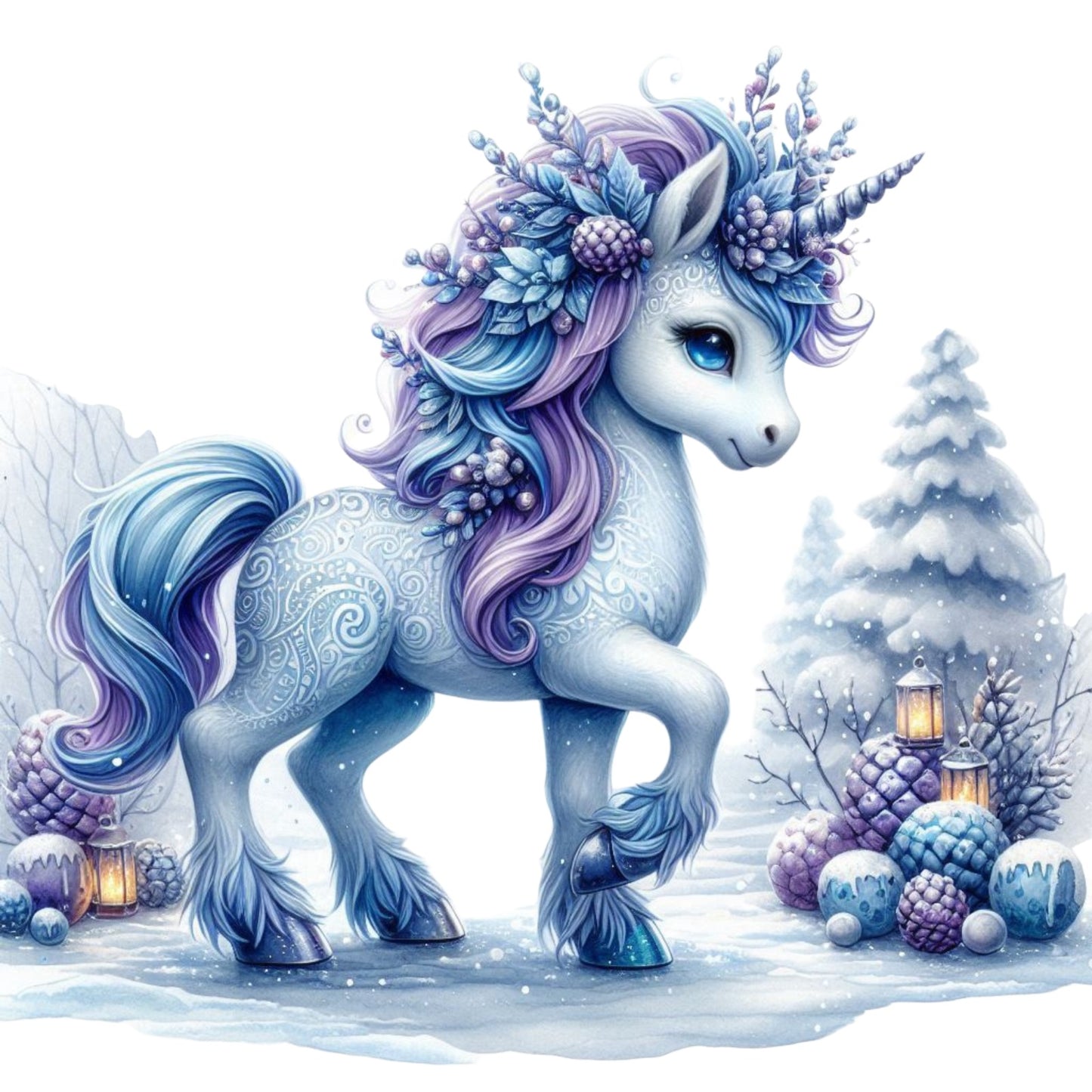 Wintereinhorn; Eis; Winter #1