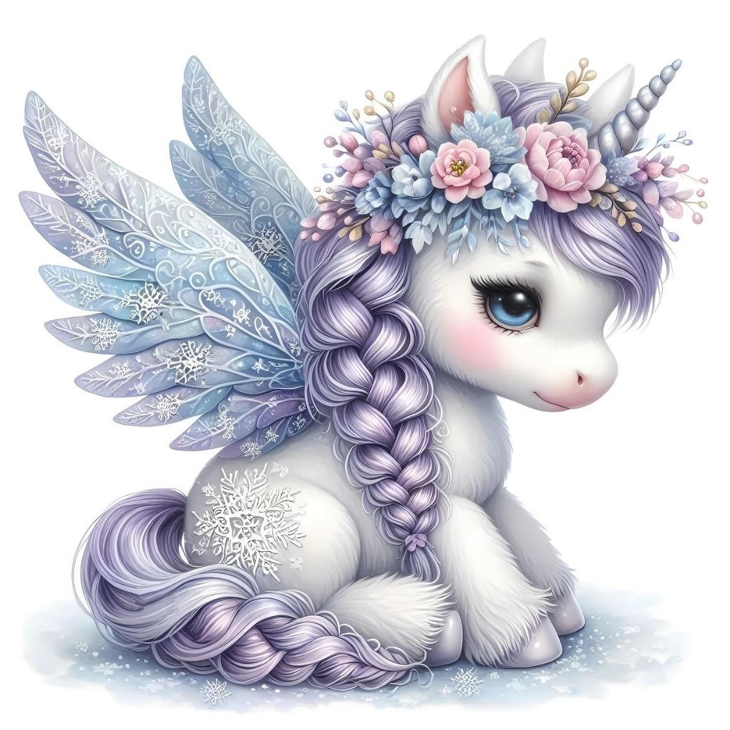 Wintereinhorn; Eis; Winter #12