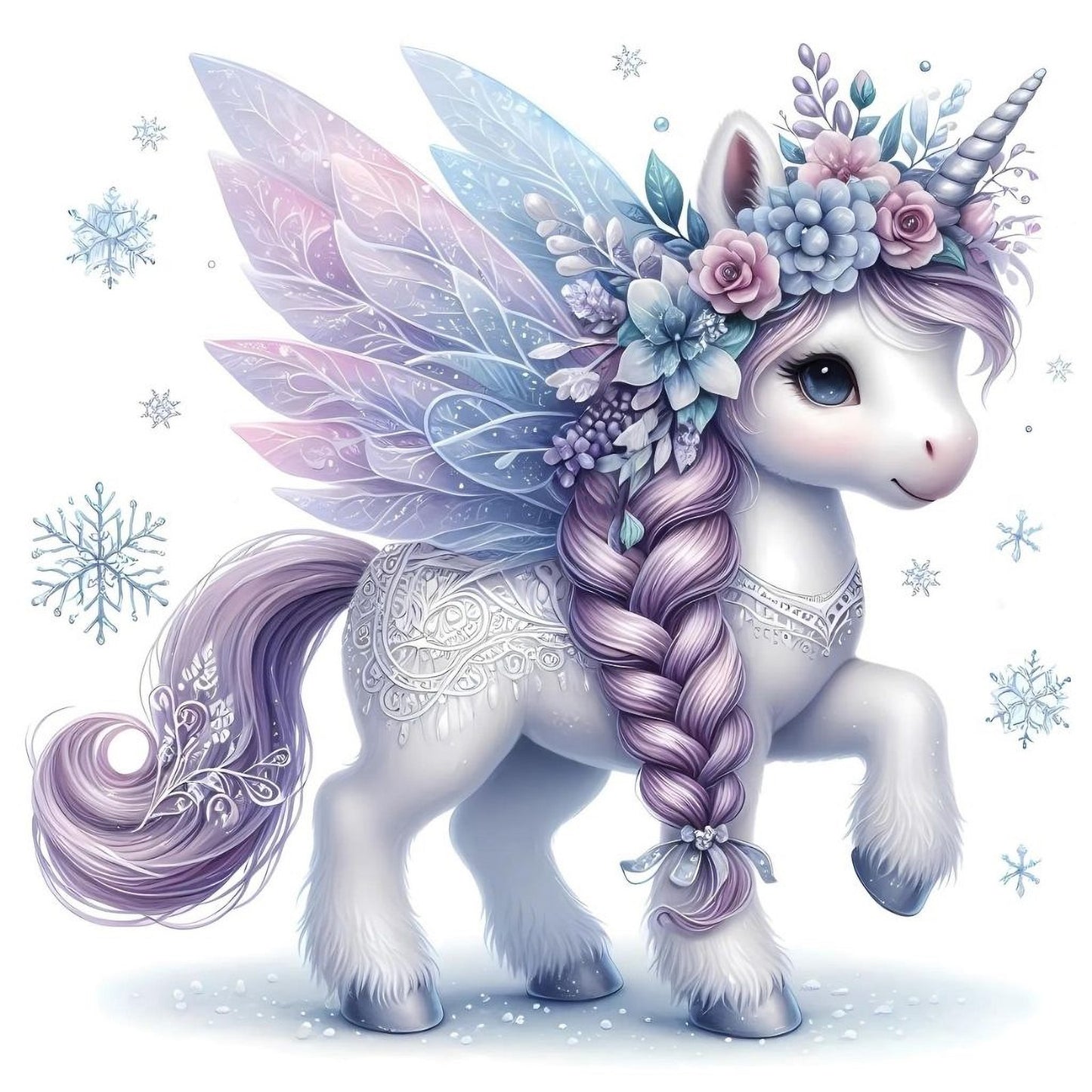 Wintereinhorn; Eis; Winter #14