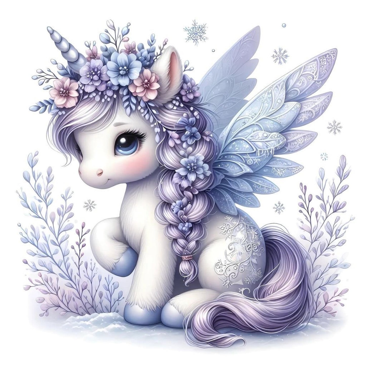 Wintereinhorn; Eis; Winter #19