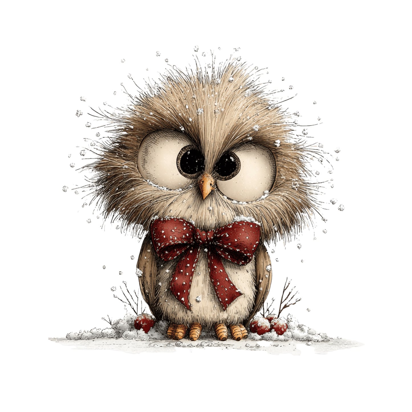 Weihnachtstiere, Wald, Schnee, Weihnachten, Geschenke #22