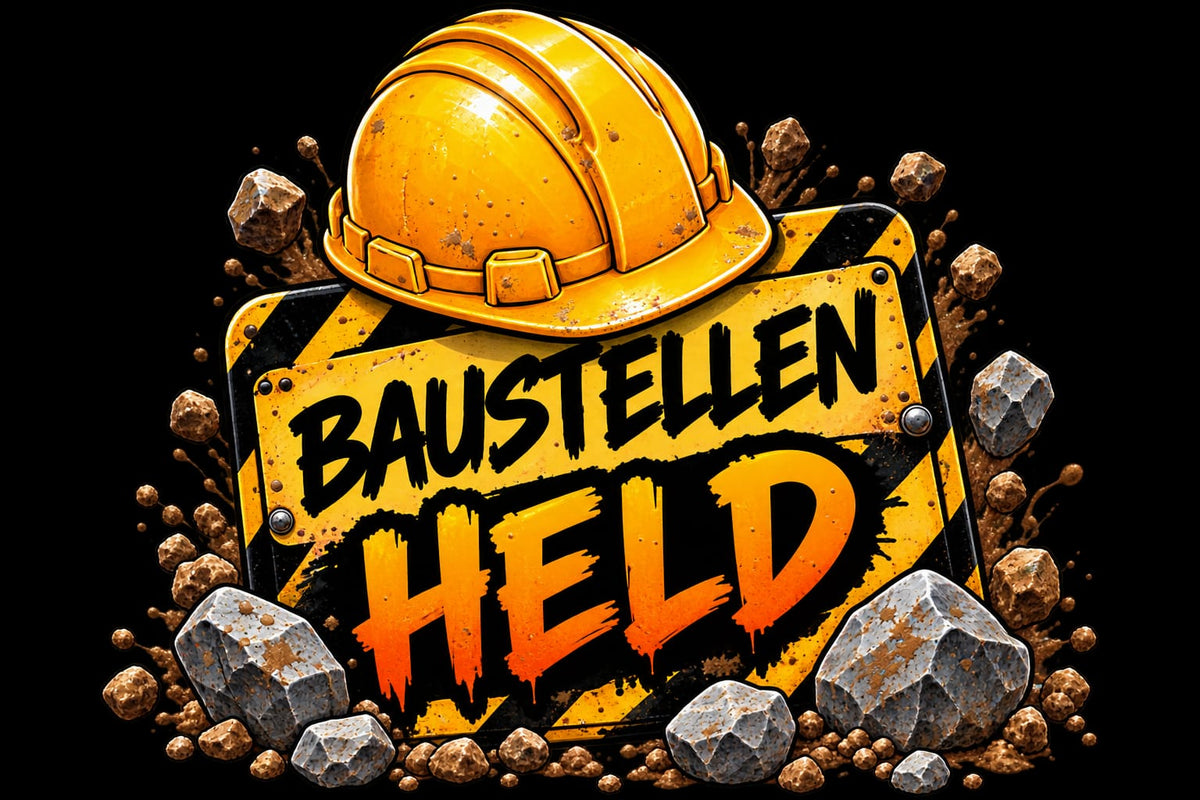 Bügelbilder Baustelle, Bagger, Traktor, Radlader, Kran, LKW, Baustellen Crew, bunt #5