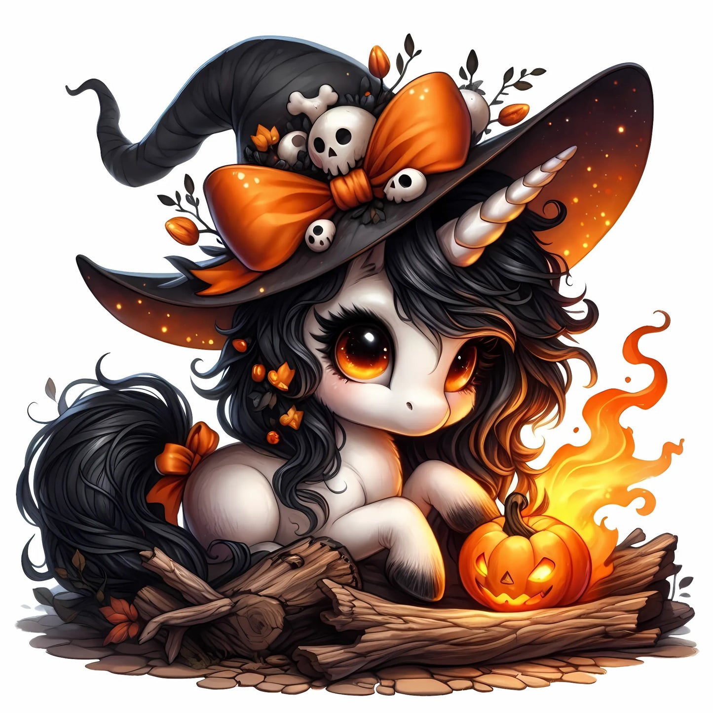Halloween Einhorn #4