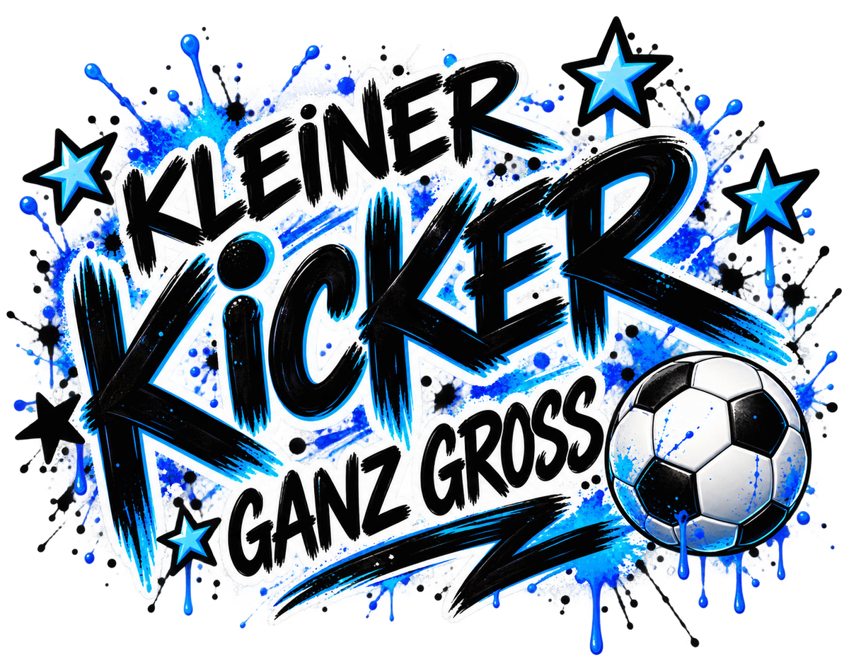 Bügelbild, Junge, Fußball, Soccer, bunt, Ball, Sport, cool #9