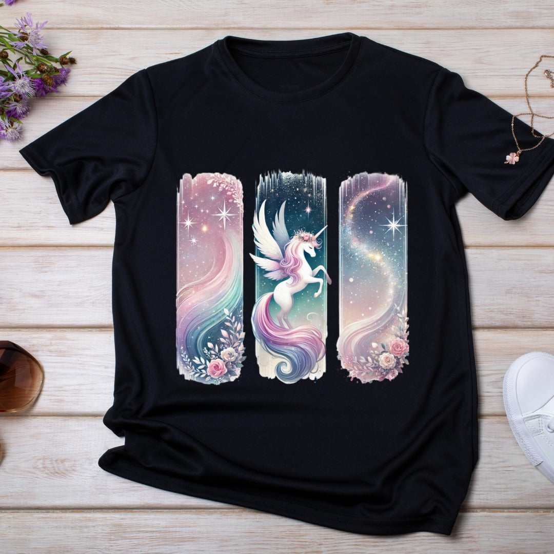 Bügelbild, Streifen, Einhorn, pastell, bunt, gestreift, Glitzer