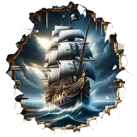 3D Piratenschiff #1