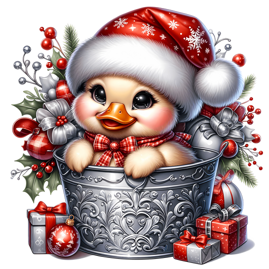 Weihnachtstiere Ente #1