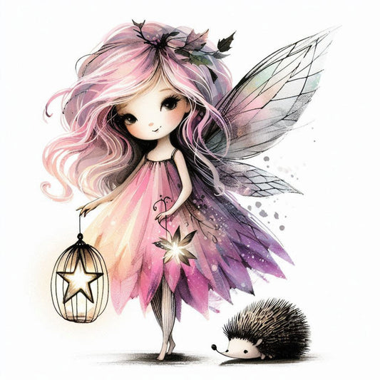 Herbstfee mit Igel #10