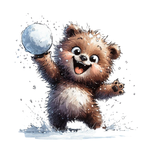 Schneetiere, niedlich, Schnee, Winter #7