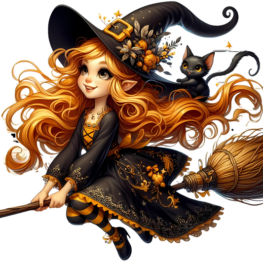 Halloween Hexe #8