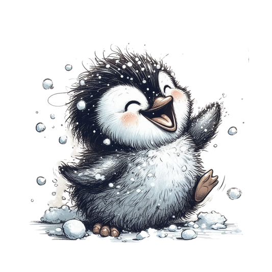 Schneetiere, niedlich, Schnee, Winter #11