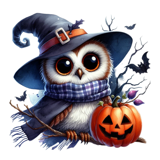 Halloween Eule #6