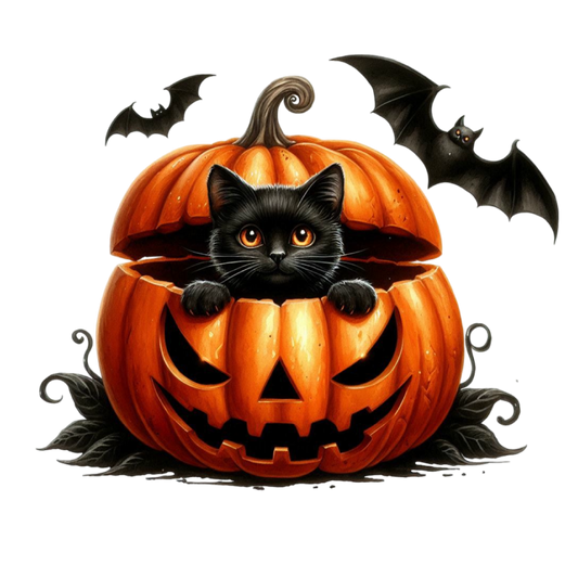 Halloween Katze #6