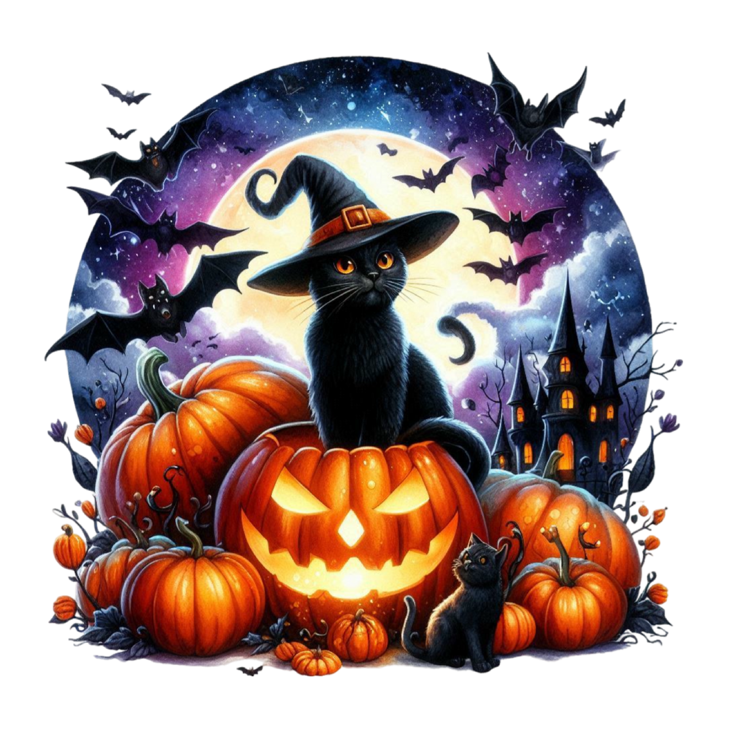 Halloween Katze #7