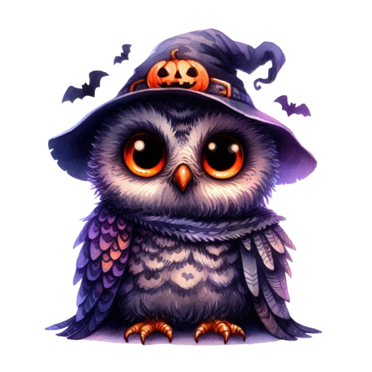 Halloween Eule #8