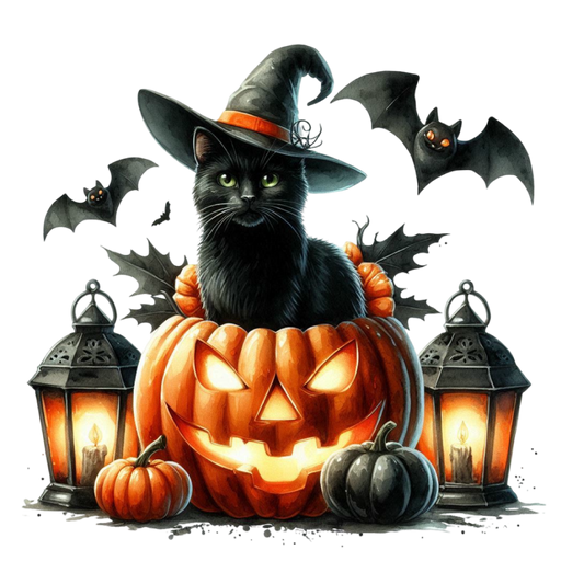 Halloween Katze #8