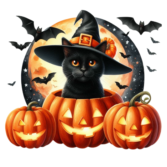Halloween Katze #10