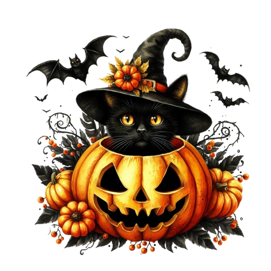Halloween Katze #9
