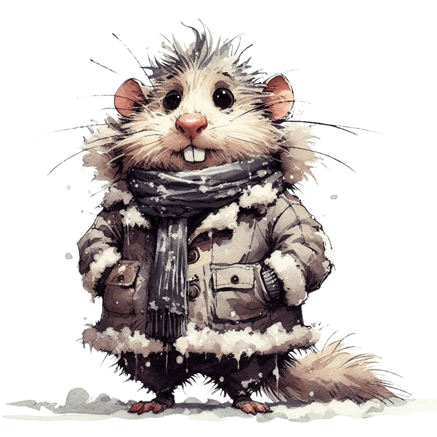 Wintertiere, Tiere, cool, Schal, Winter #1