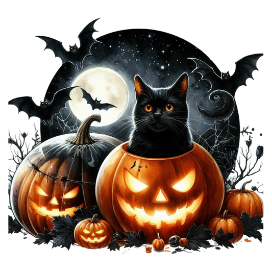 Halloween Katze #2