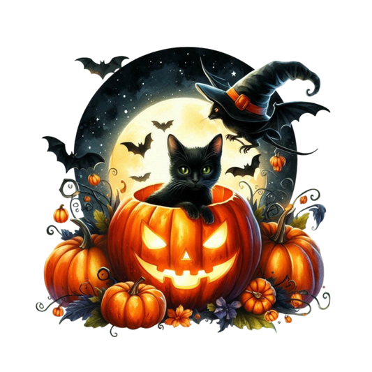 Halloween Katze #3
