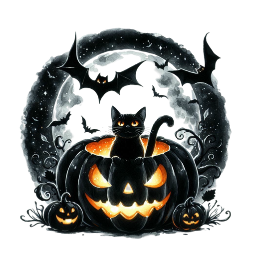Halloween Katze #4